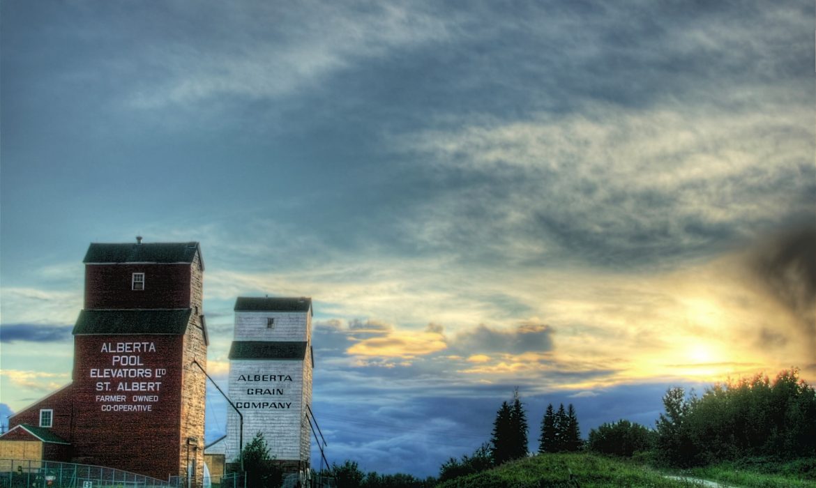 Sky, St. Albert Grain Elevator Park